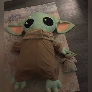 3 foot BABY YODA STUFFED ANIMAL